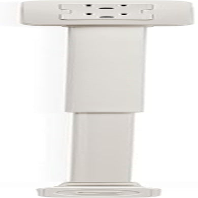 Versatile Socket Extension with USB-A, USB-C, and Dual AC Outlets - Adjustable 22" to 34" with 180° Rotation for Easy Access Behind Sofas