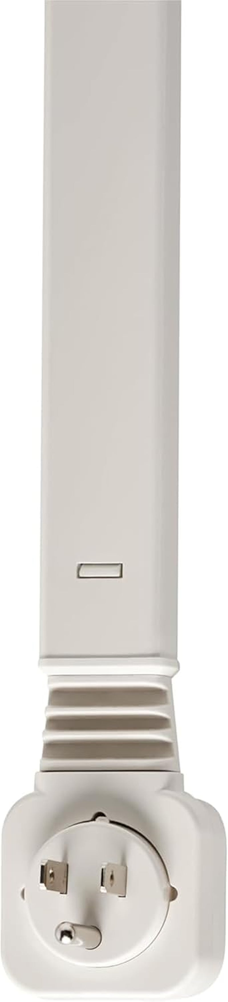 Versatile Socket Extension with USB-A, USB-C, and Dual AC Outlets - Adjustable 22" to 34" with 180° Rotation for Easy Access Behind Sofas