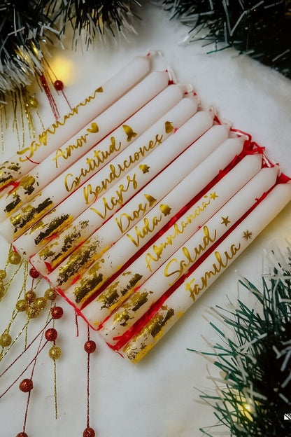 Chrismas Candles -  Loves Candles